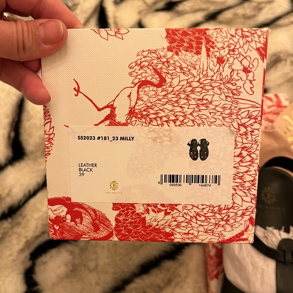 NEW De Siena leather fisherman sandals - size 39 or 8.5 - BRAND NEW - Picture 6 of 9